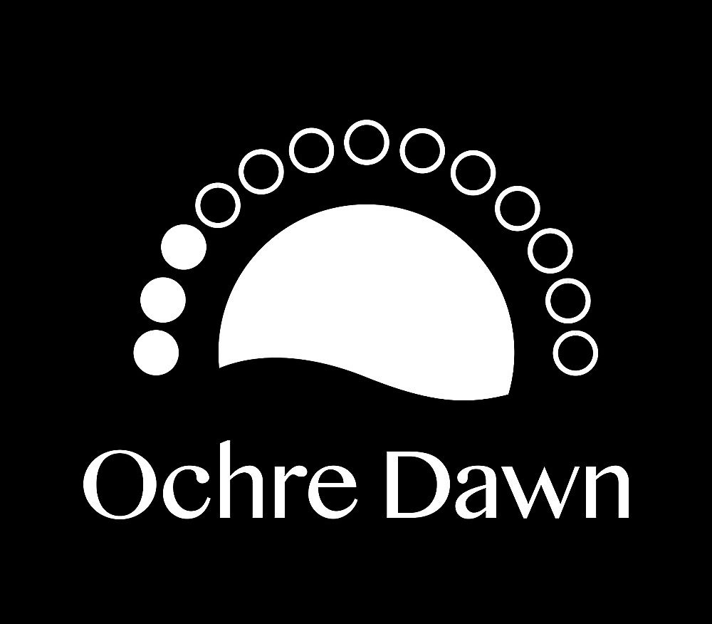 OD logo white on black