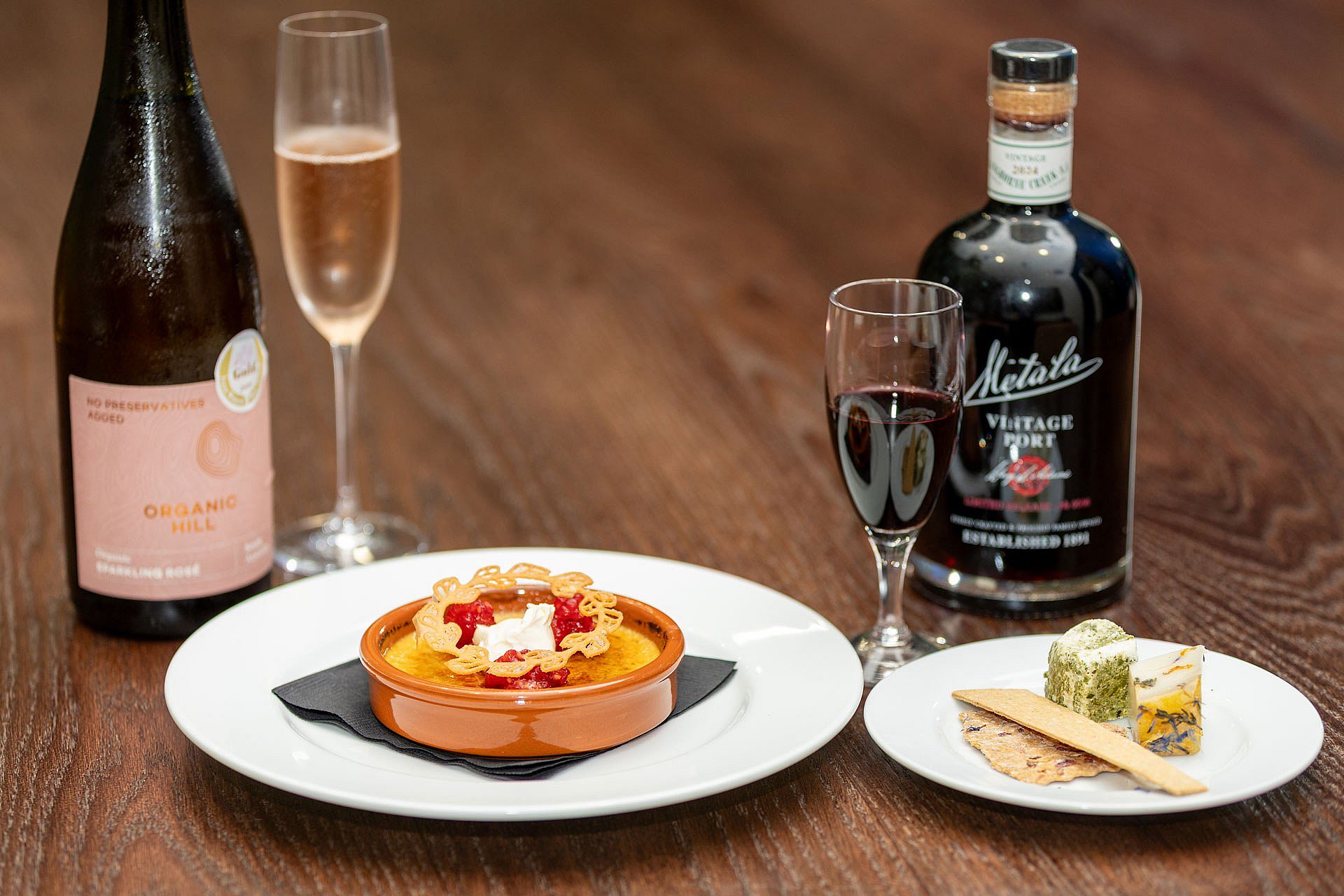 South Australian dessert and cheese