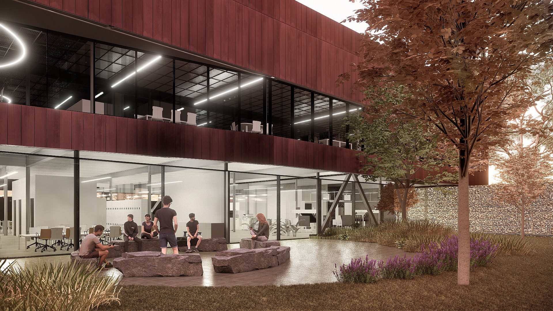 Heights technical college concept